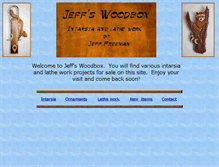 Tablet Screenshot of jeffswoodbox.com